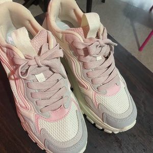 Chunky sneakers worn once.